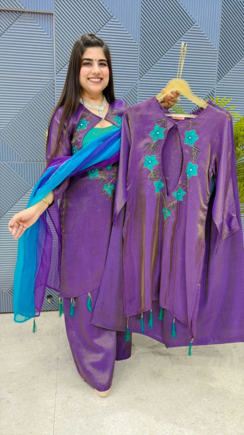 PREMIUM 3 PCS DUPATTA GGR2031