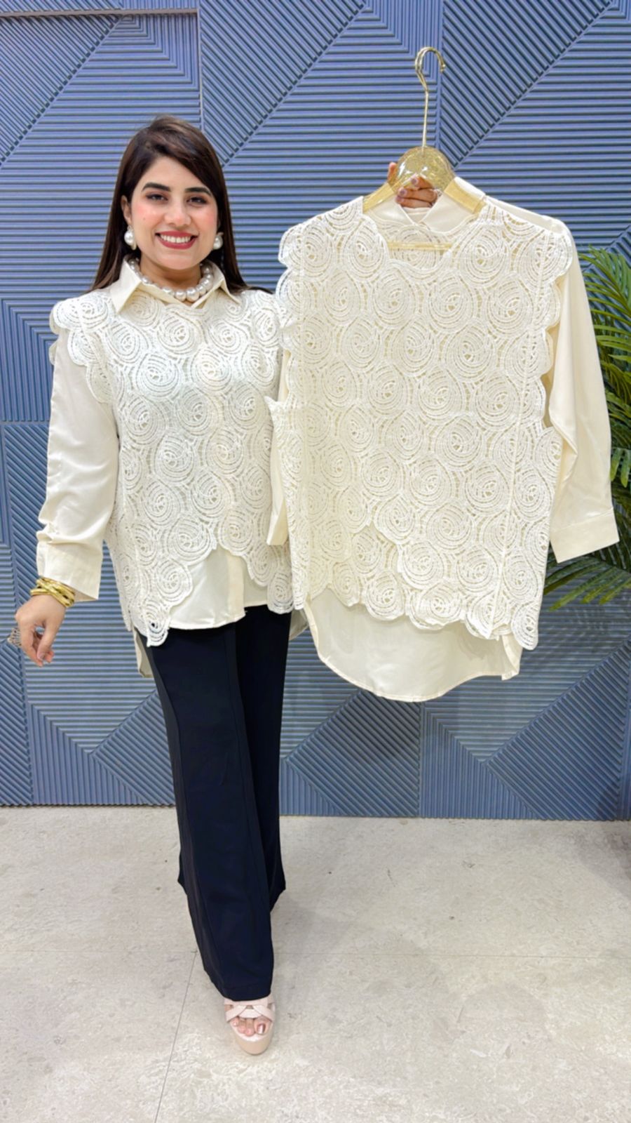 BEAUTIFUL SHRUG SHIRT GGR3051