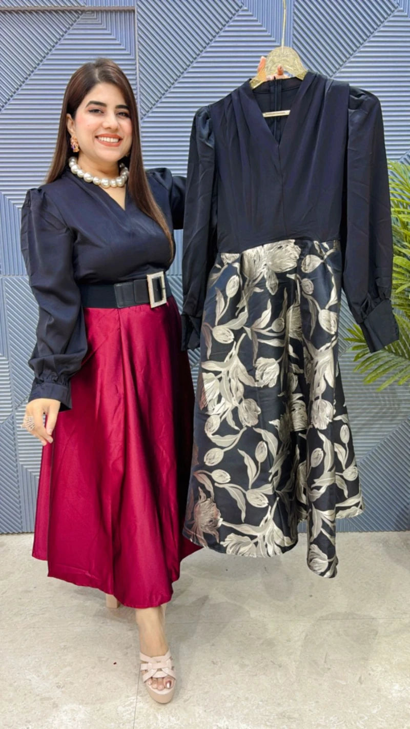 PREMIUM DRESS WITH BELT GGR3070