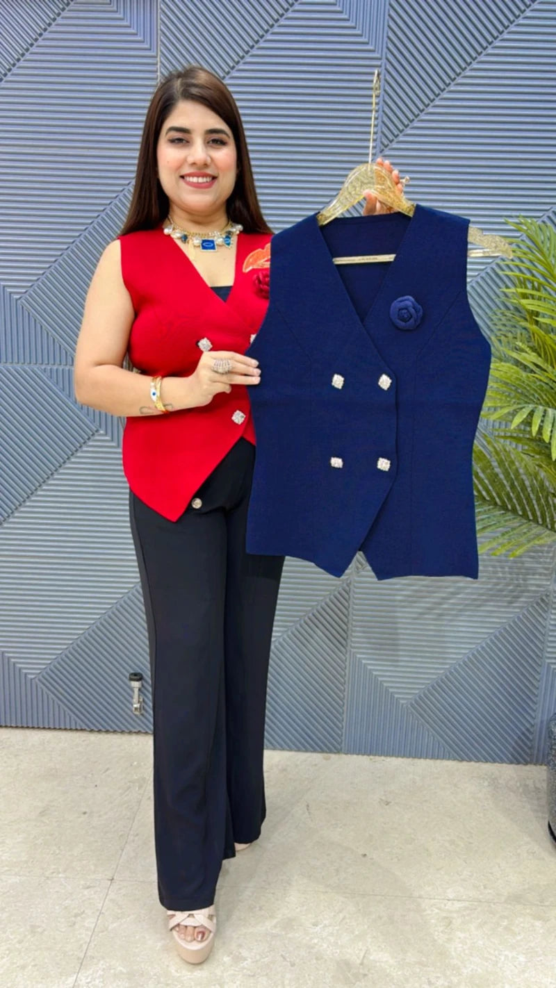 PREMIUM CUT SLEEVS BLAZER GGR3074