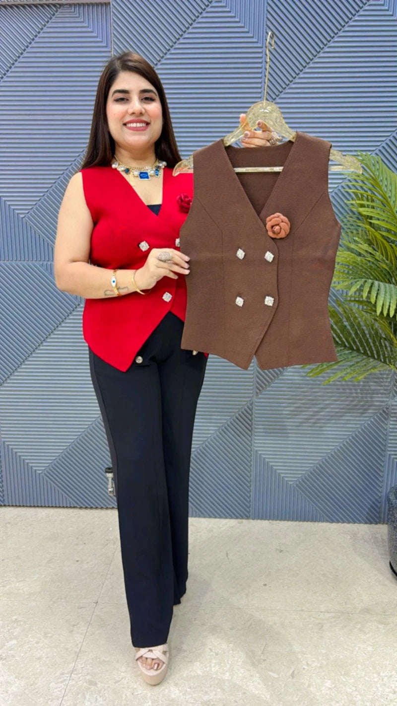 PREMIUM CUT SLEEVS BLAZER GGR3074