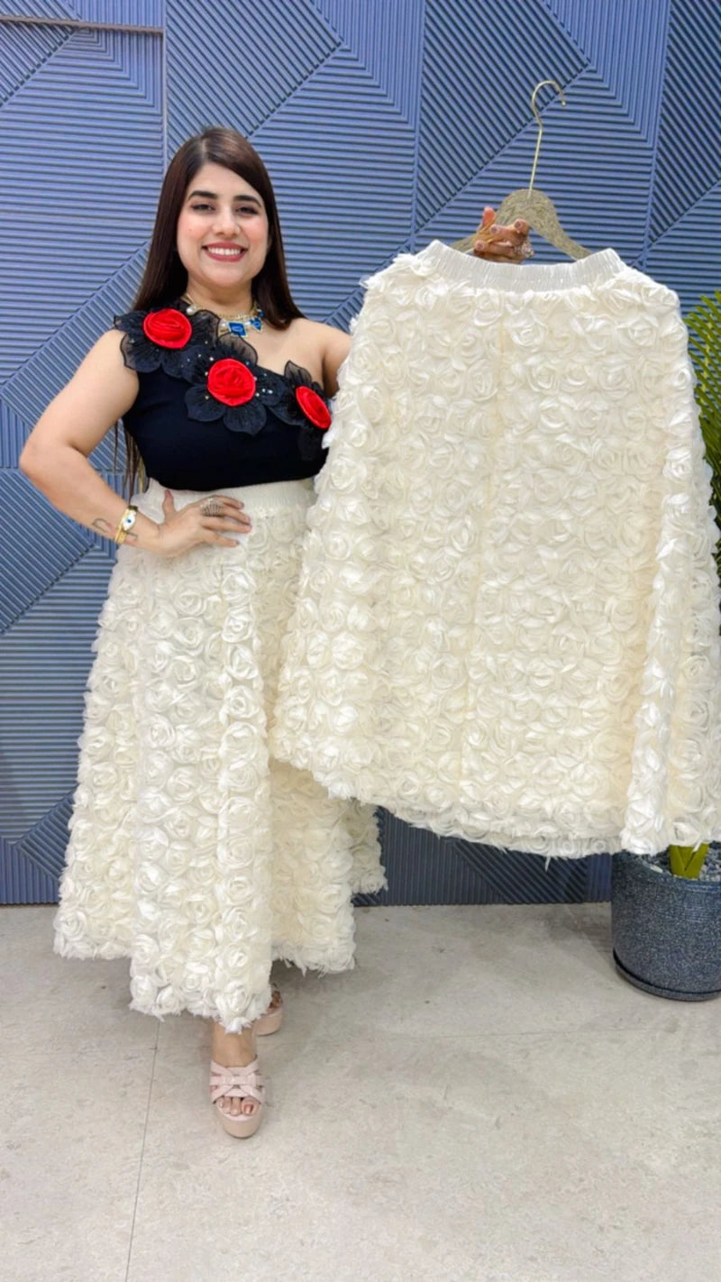 PREMIUM ROSE SKIRT GGR3087