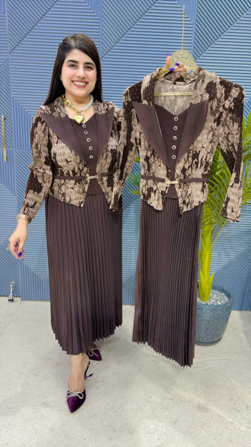 PREMIUM WRINKLE DRESS GGR3166