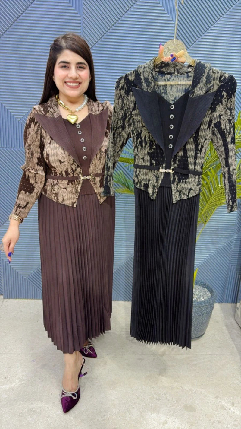 PREMIUM WRINKLE DRESS GGR3166