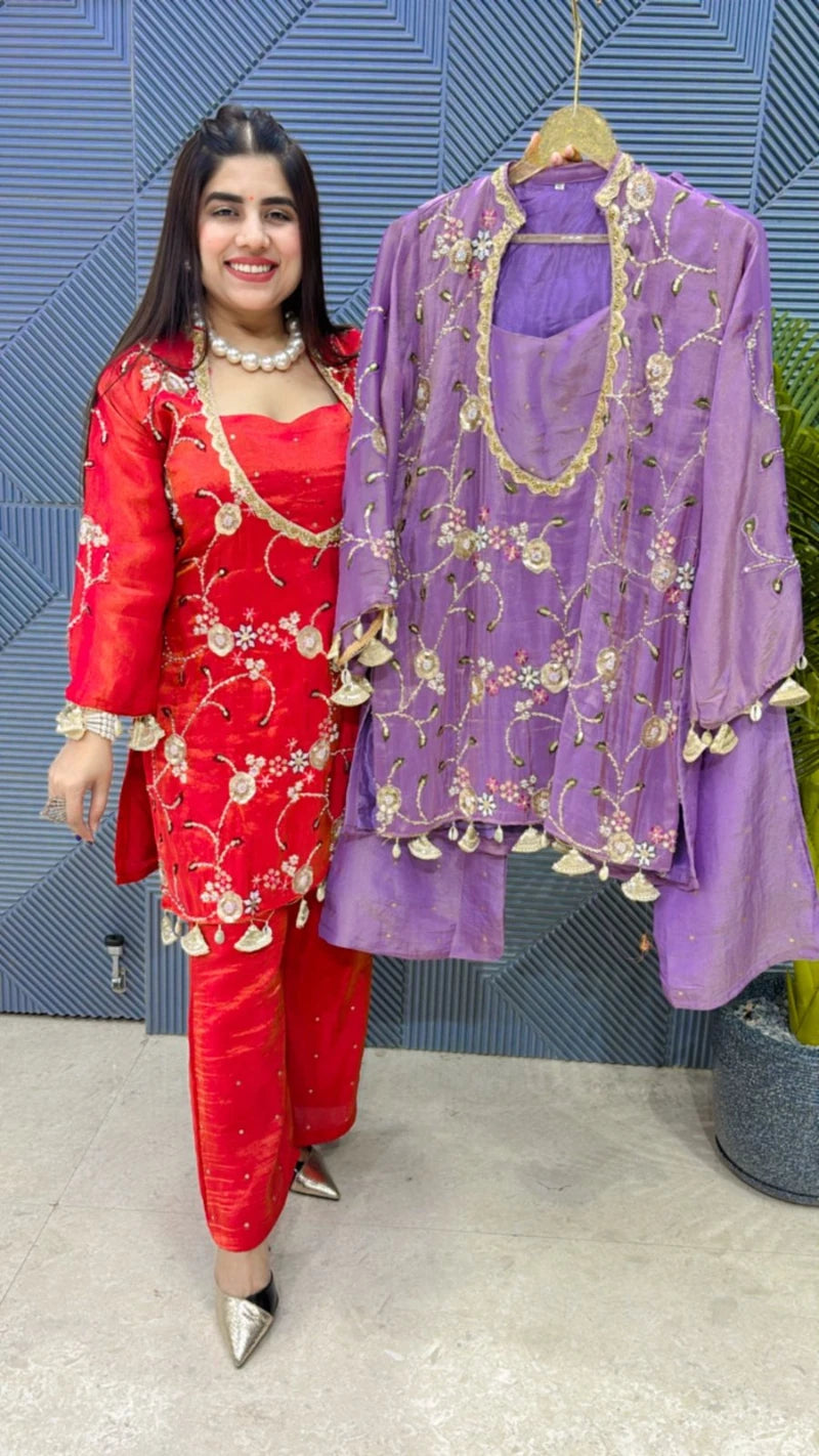PREMIUM ETHENIC CO-ORD SET GGR3205
