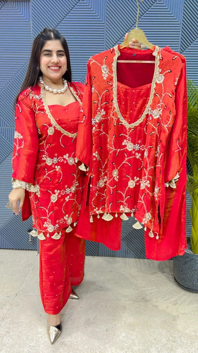 PREMIUM ETHENIC CO-ORD SET GGR3205