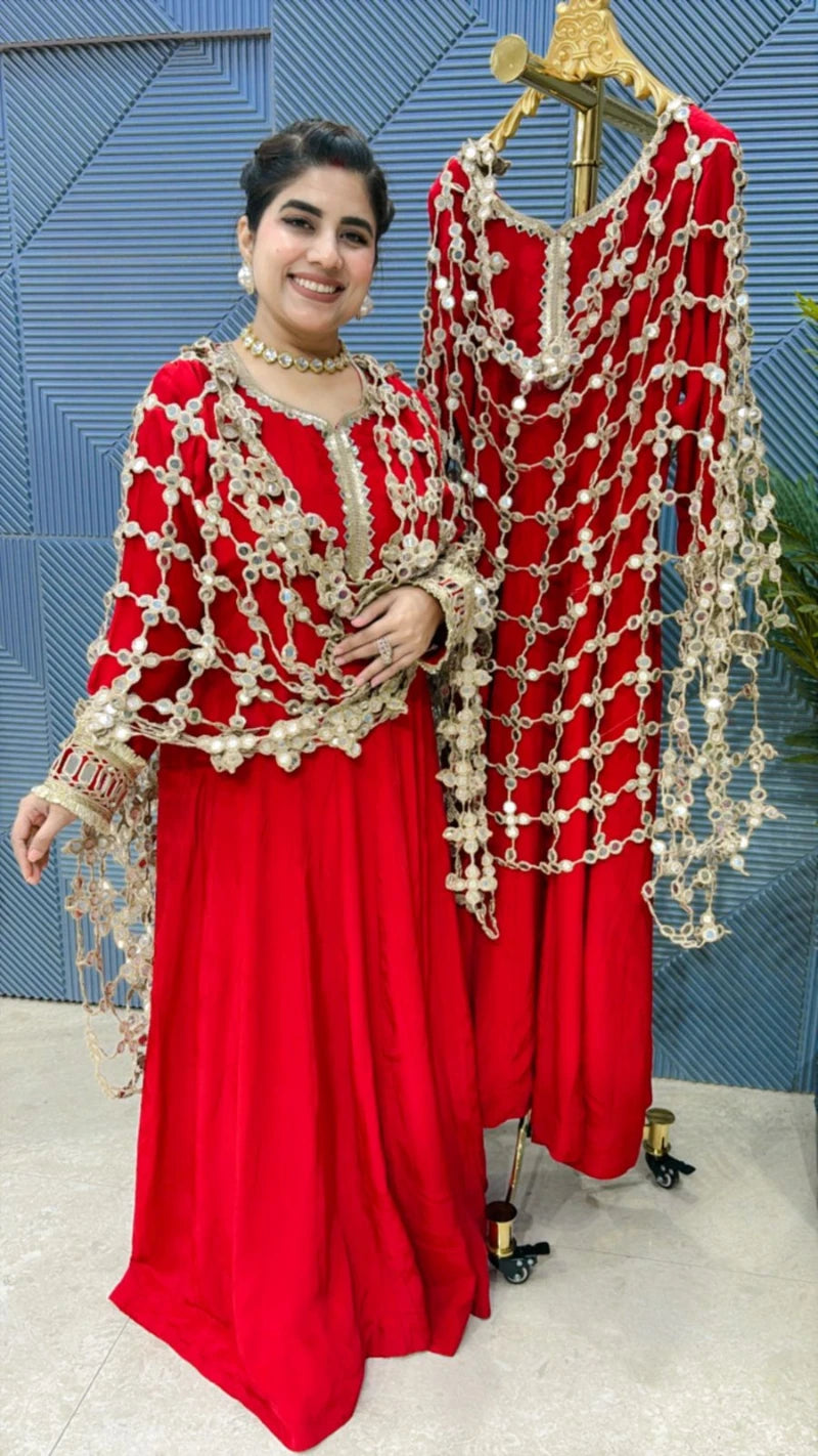 PREMIUM 2 PCS ANARKALI SUIT GGR3220