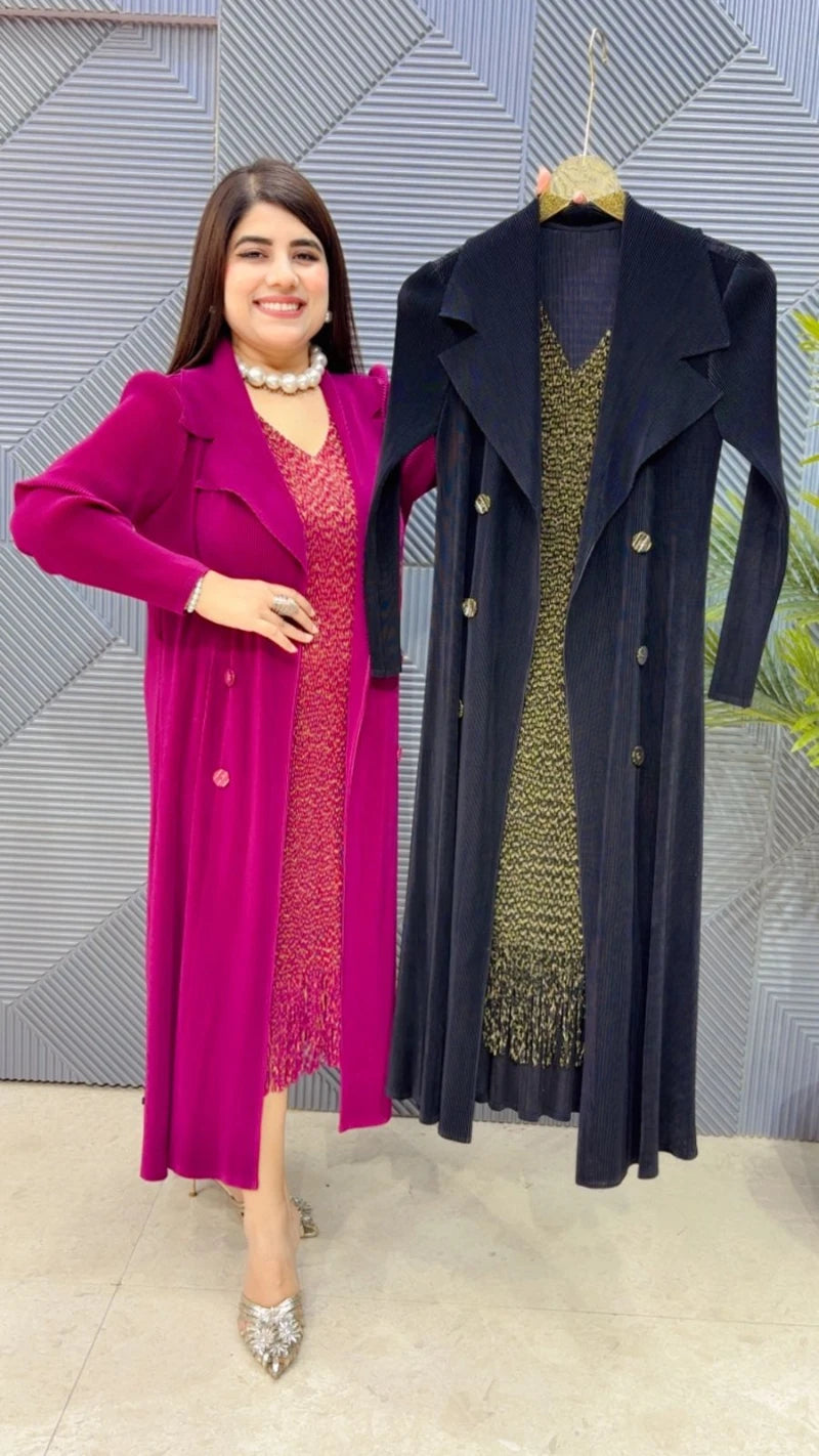 PREMIUM PARTYWEAR WRINKLE DRESS GGR3363