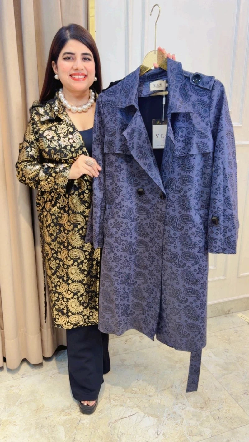 PREMIUM WINTERWEAR SWEAD BLAZER DRESS GGR3372