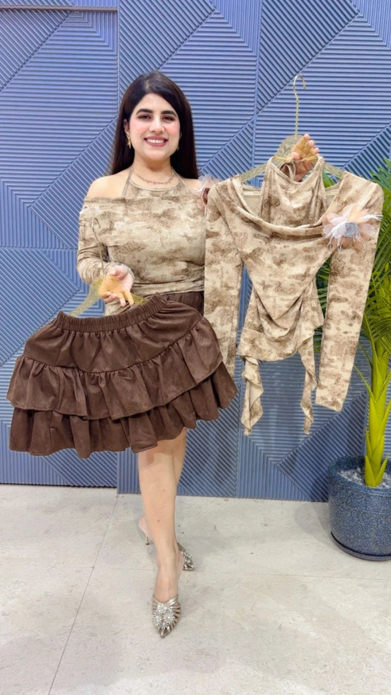 PREMIUM SKIRT SET GGR3444