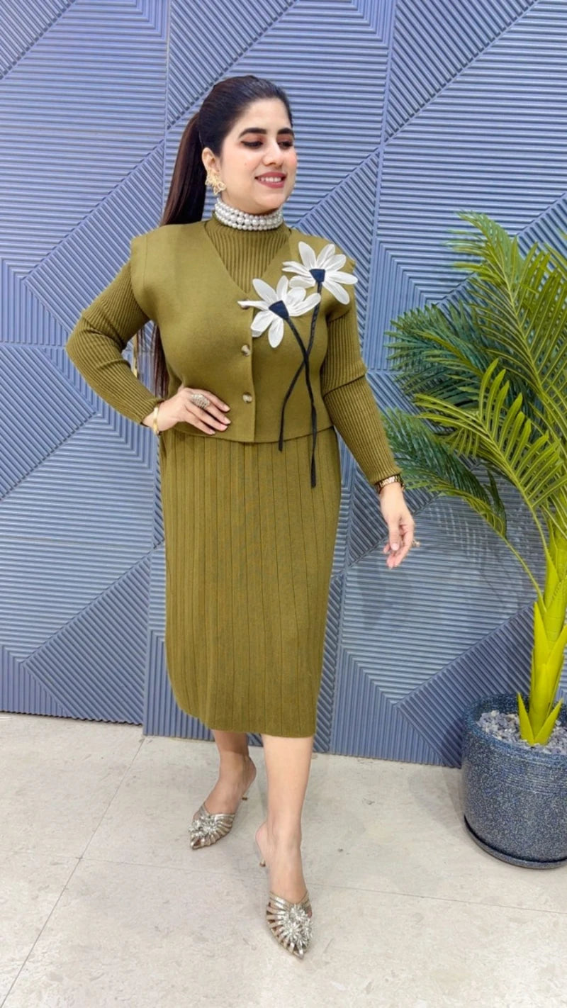 PREMIUM WINTERWEAR DRESS GGR3492