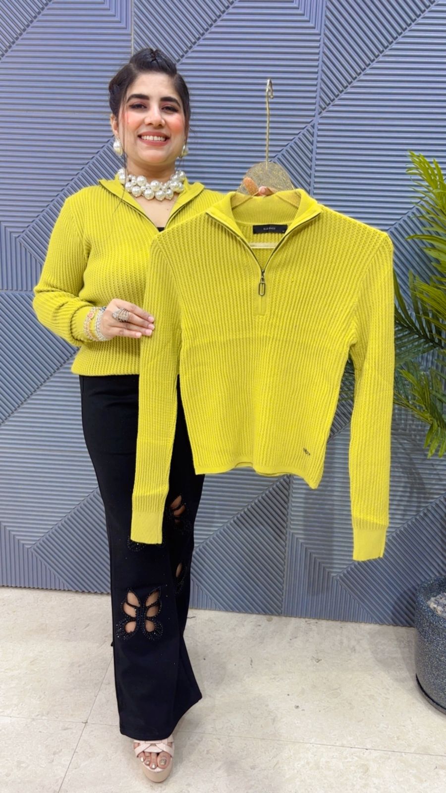 BEAUTIFUL WINTERWEAR TOP GGR3545