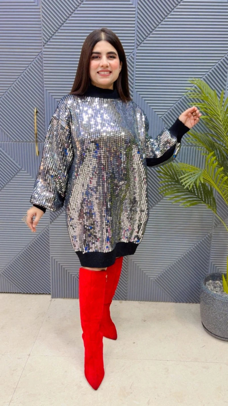 PREMIUM WINTERWEAR MIDI DRESS GGR3553