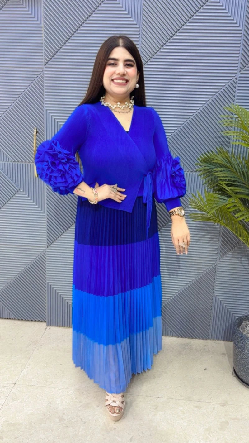 PREMIUM WRINKLE DRESS GGR3634