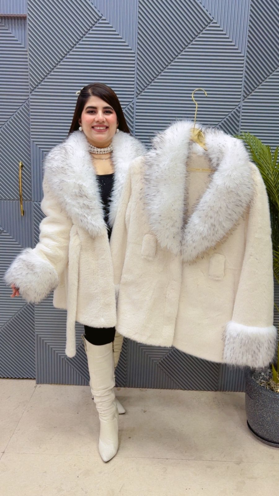 BEAUTIFUL FURR JACKET GGR3666
