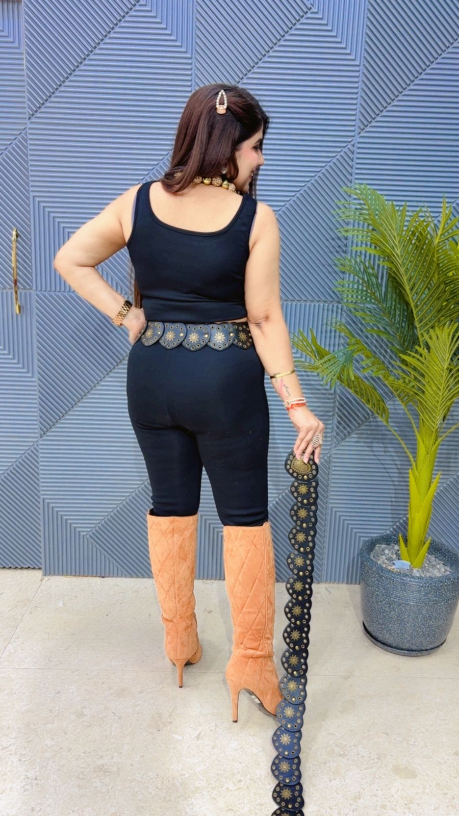 PREMIUM HEART SHAPE CELEBRITY BELT GGR3732