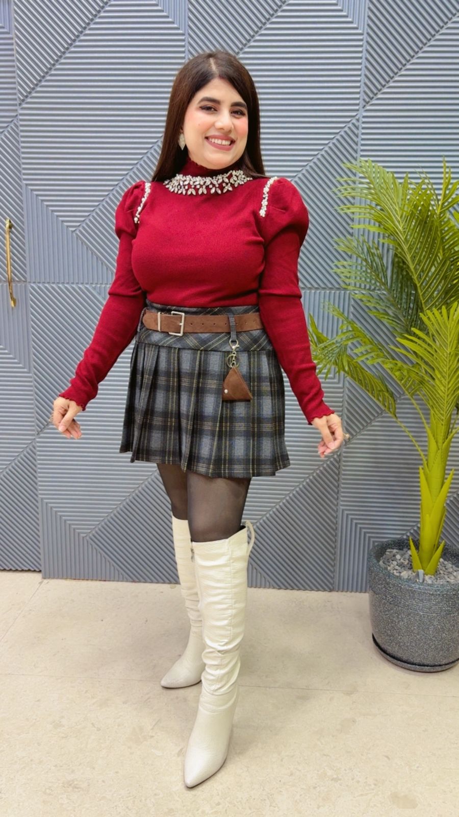 BEAUTIFUL MINI SKIRT GGR3753