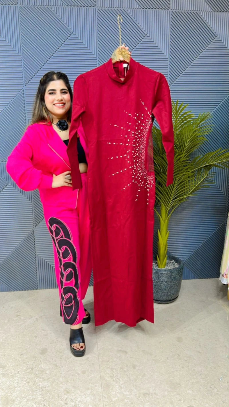 Party Wear Lycra Beautiful Dress GGR634
