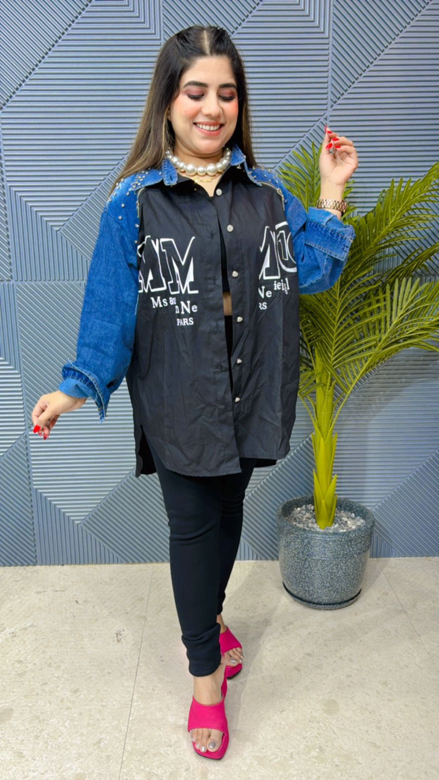 Premium Cotton Denim Shirt GGR1092