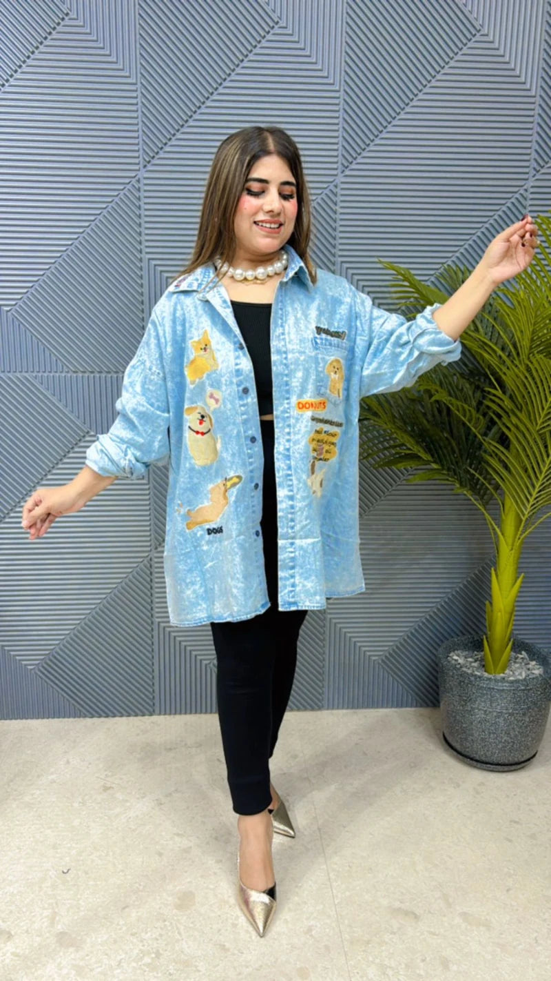Premium Denim Shirt GGR643