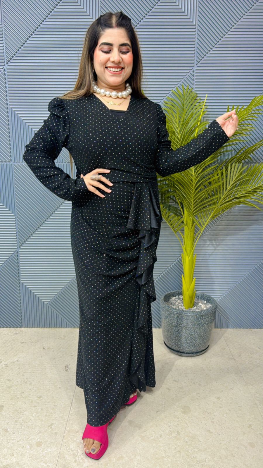 Premium Designer Partywear Dress GGR1070