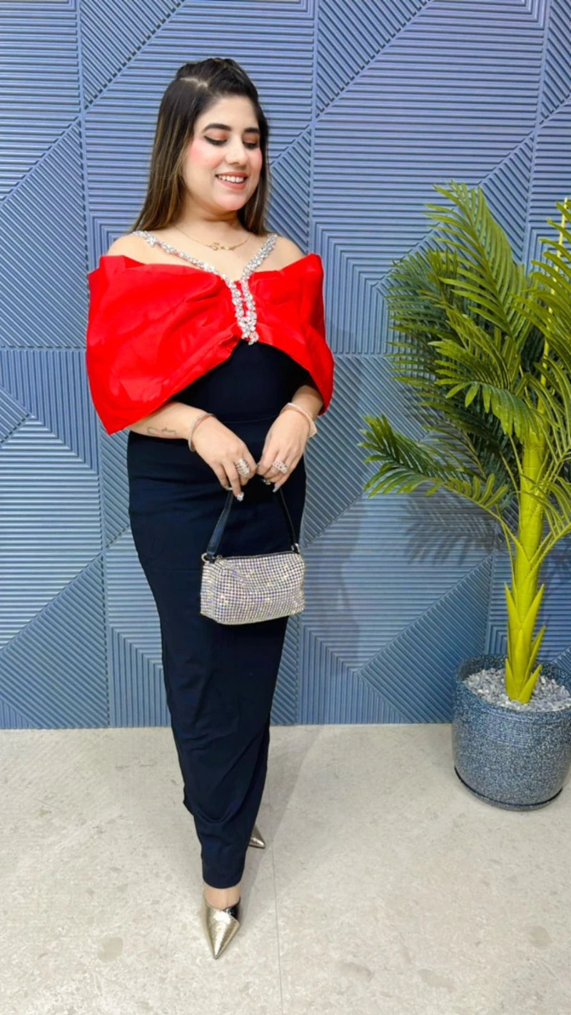Premium Quality Dress With Stylish Neck GGR728