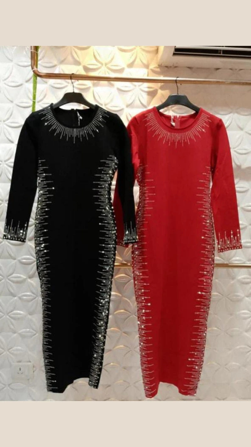 Premium Quality Imported Fabric Dress GGR676