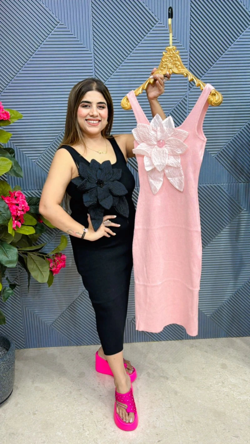 Premium Quality Knitted Dress GGR556