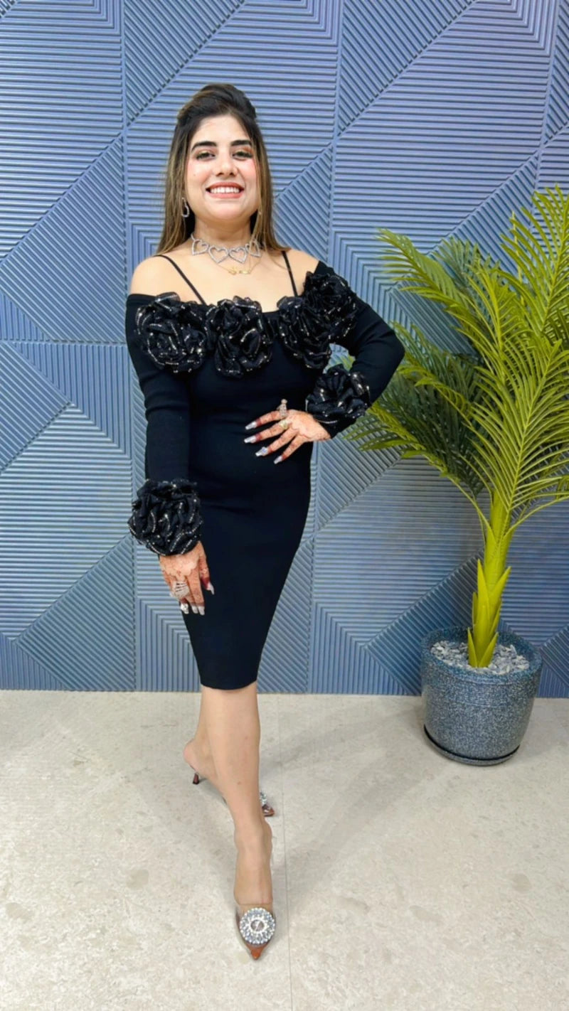 Premium Quality Partywear Dress GGR687