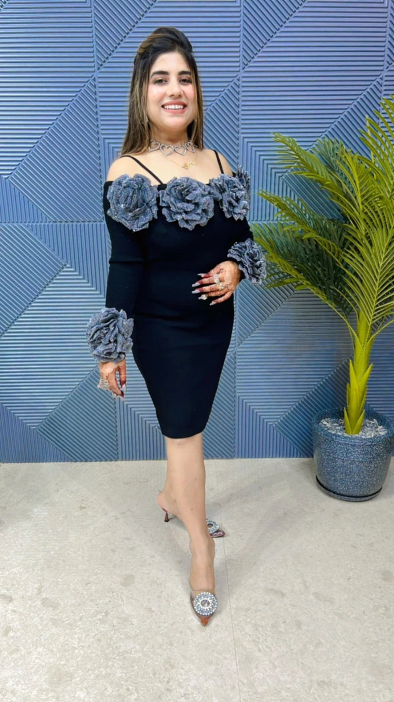 Premium Quality Partywear Dress GGR687