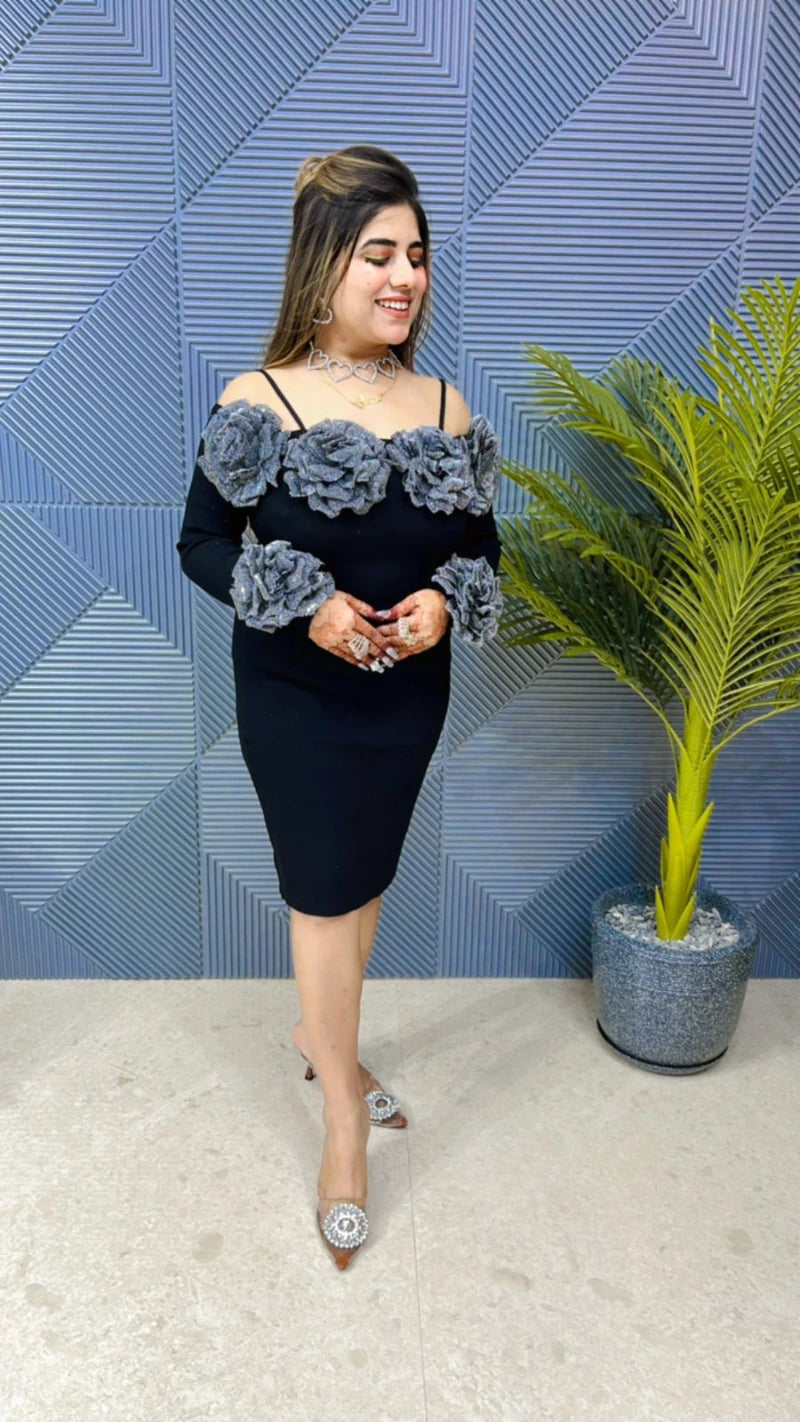 Premium Quality Partywear Dress GGR687