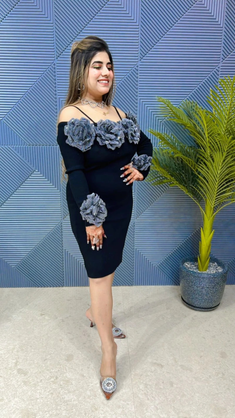Premium Quality Partywear Dress GGR687