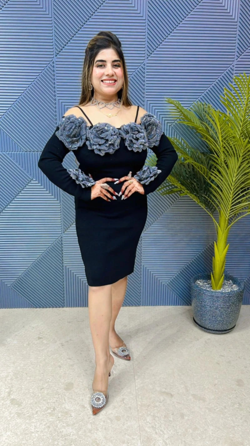 Premium Quality Partywear Dress GGR687