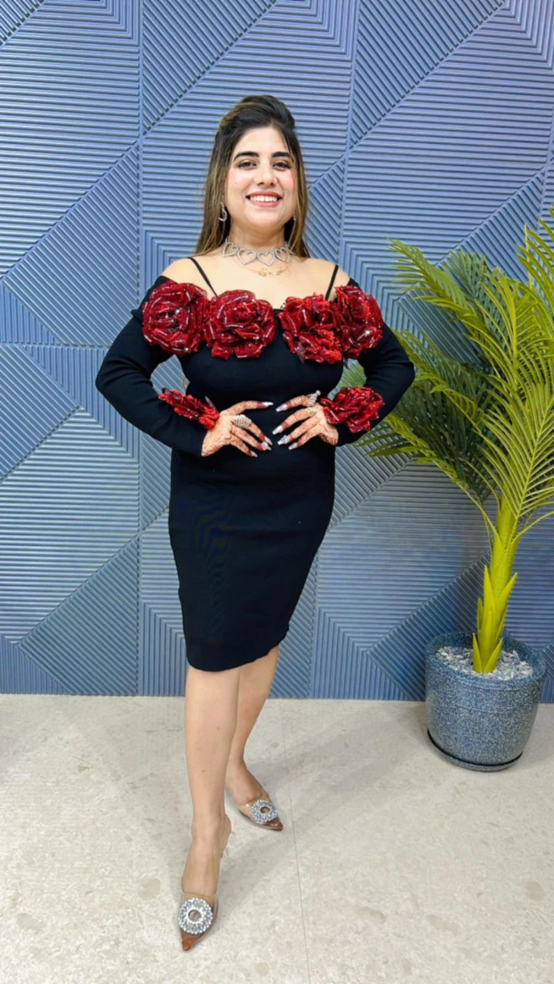 Premium Quality Partywear Dress GGR687