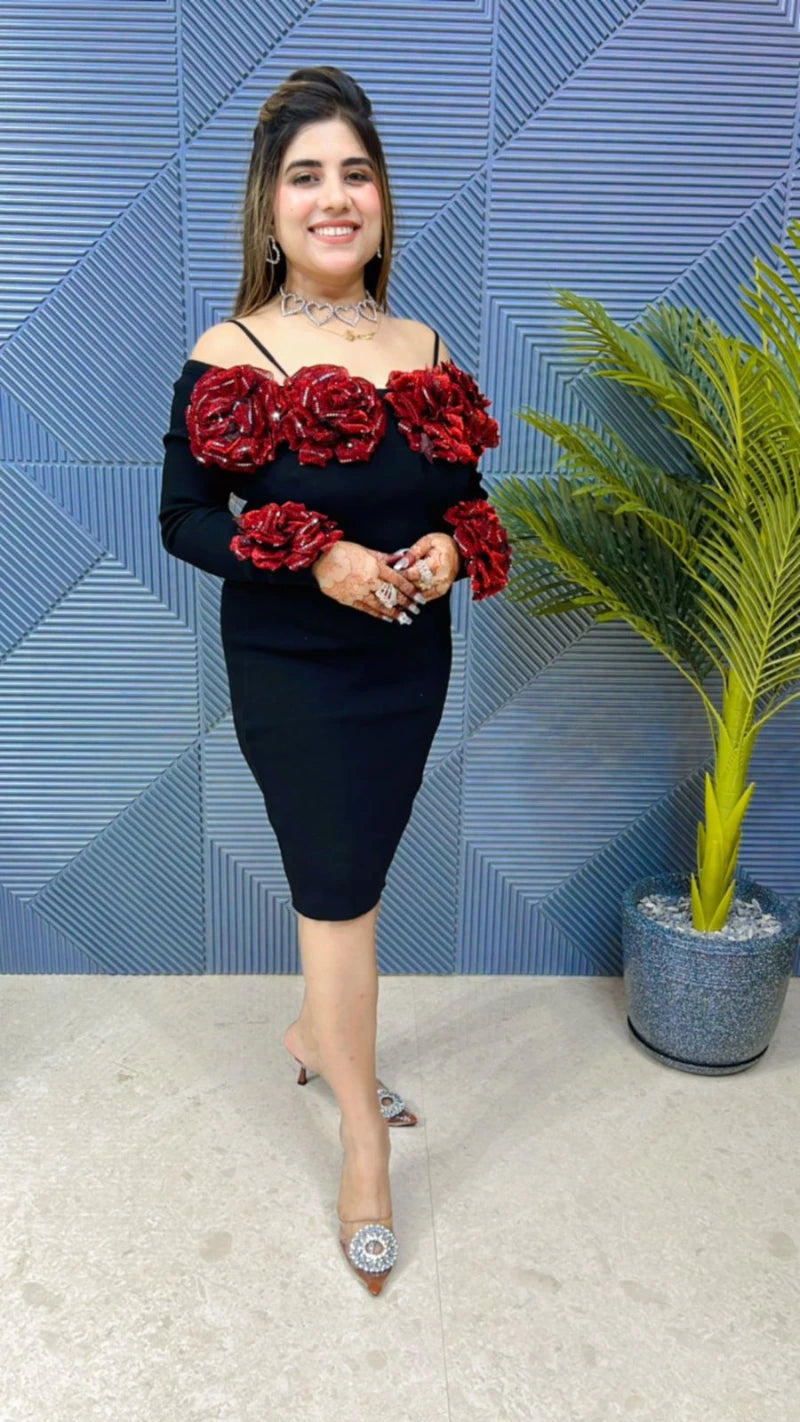 Premium Quality Partywear Dress GGR687