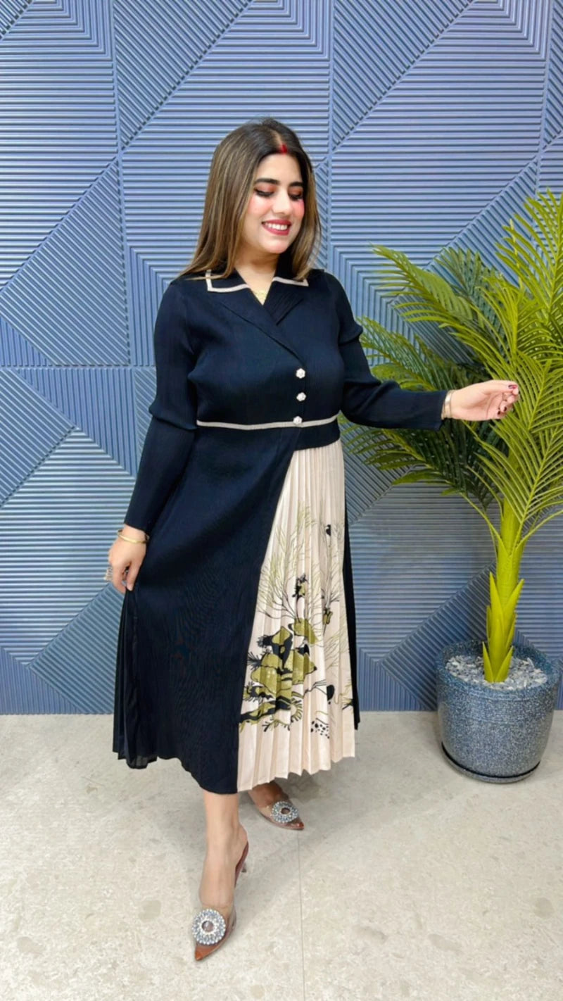 Premium Quality Platted Dress GGR658