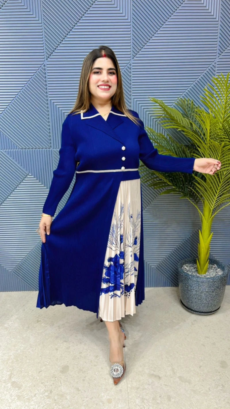 Premium Quality Platted Dress GGR658