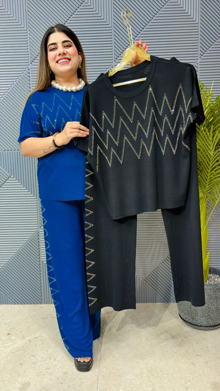 Summer Cordset With ZigZag Patter on Front GGR1150