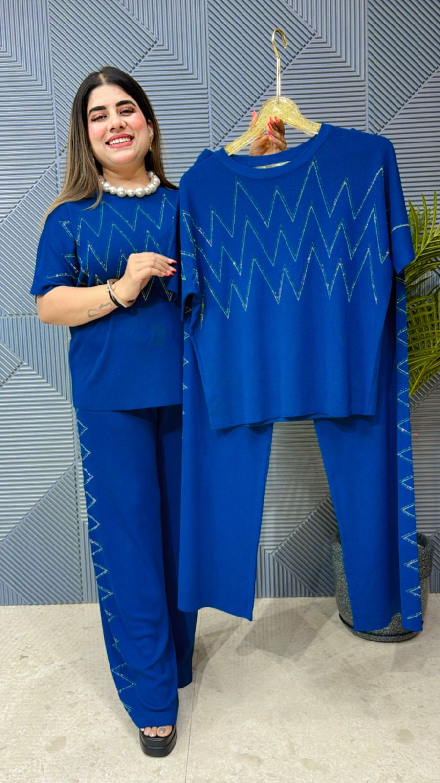 Summer Cordset With ZigZag Patter on Front GGR1150