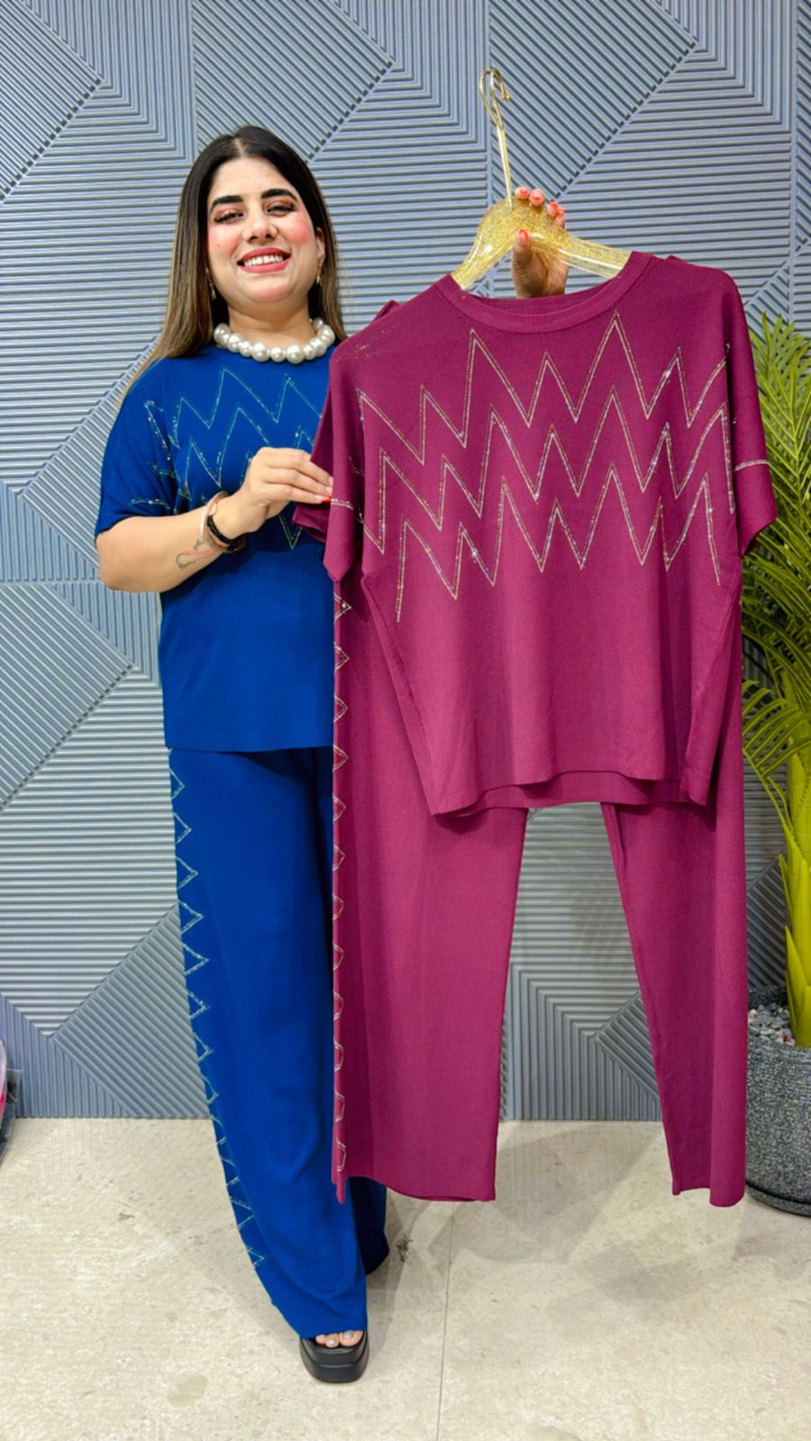 Summer Cordset With ZigZag Patter on Front GGR1150