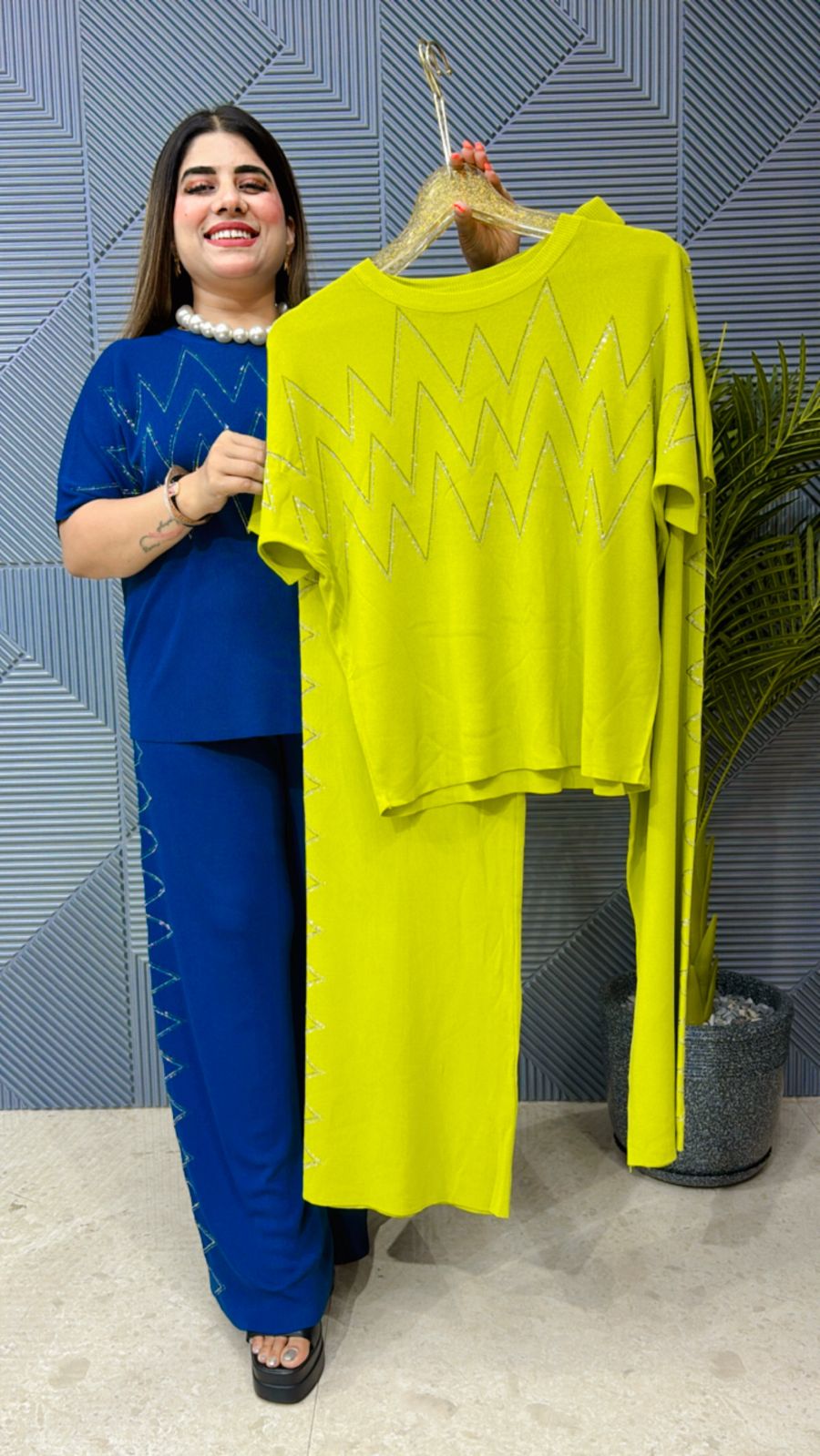 Summer Cordset With ZigZag Patter on Front GGR1150