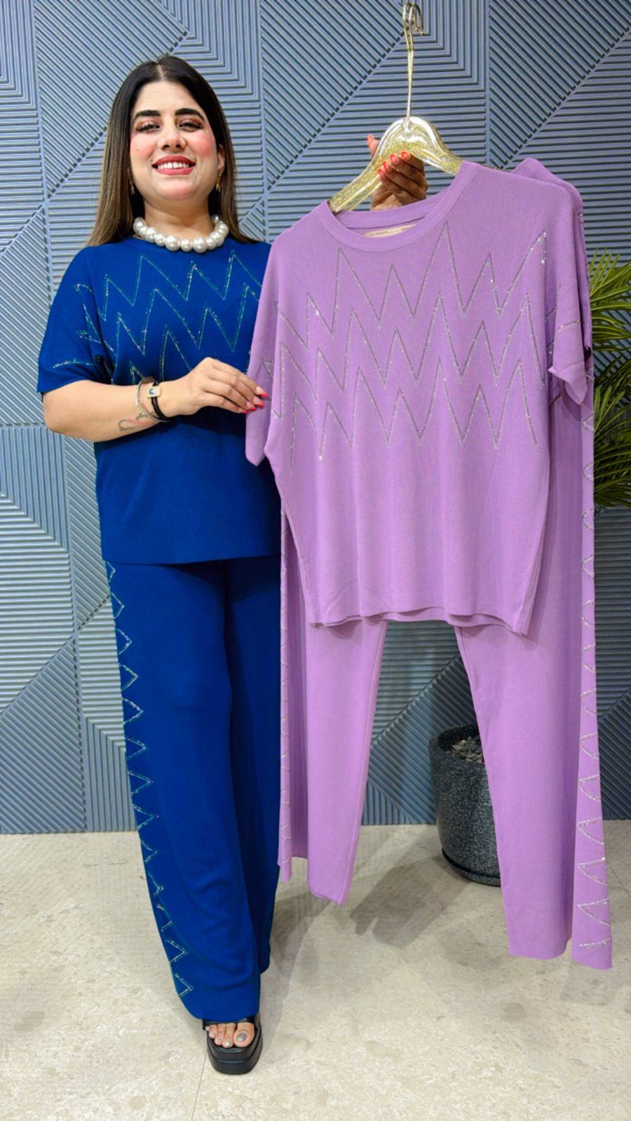 Summer Cordset With ZigZag Patter on Front GGR1150