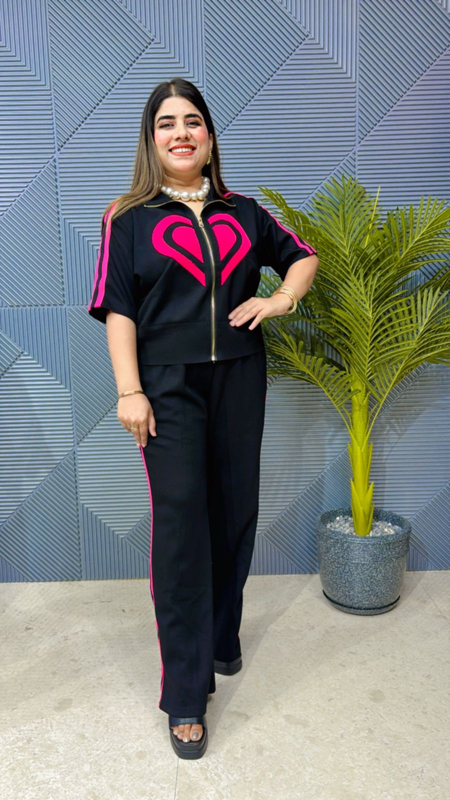 Summer Heart Co-Ord Set GGR1226