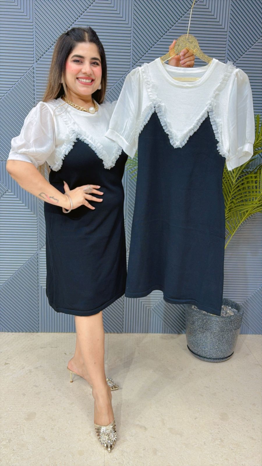Summer Nitted Dress GGR1293