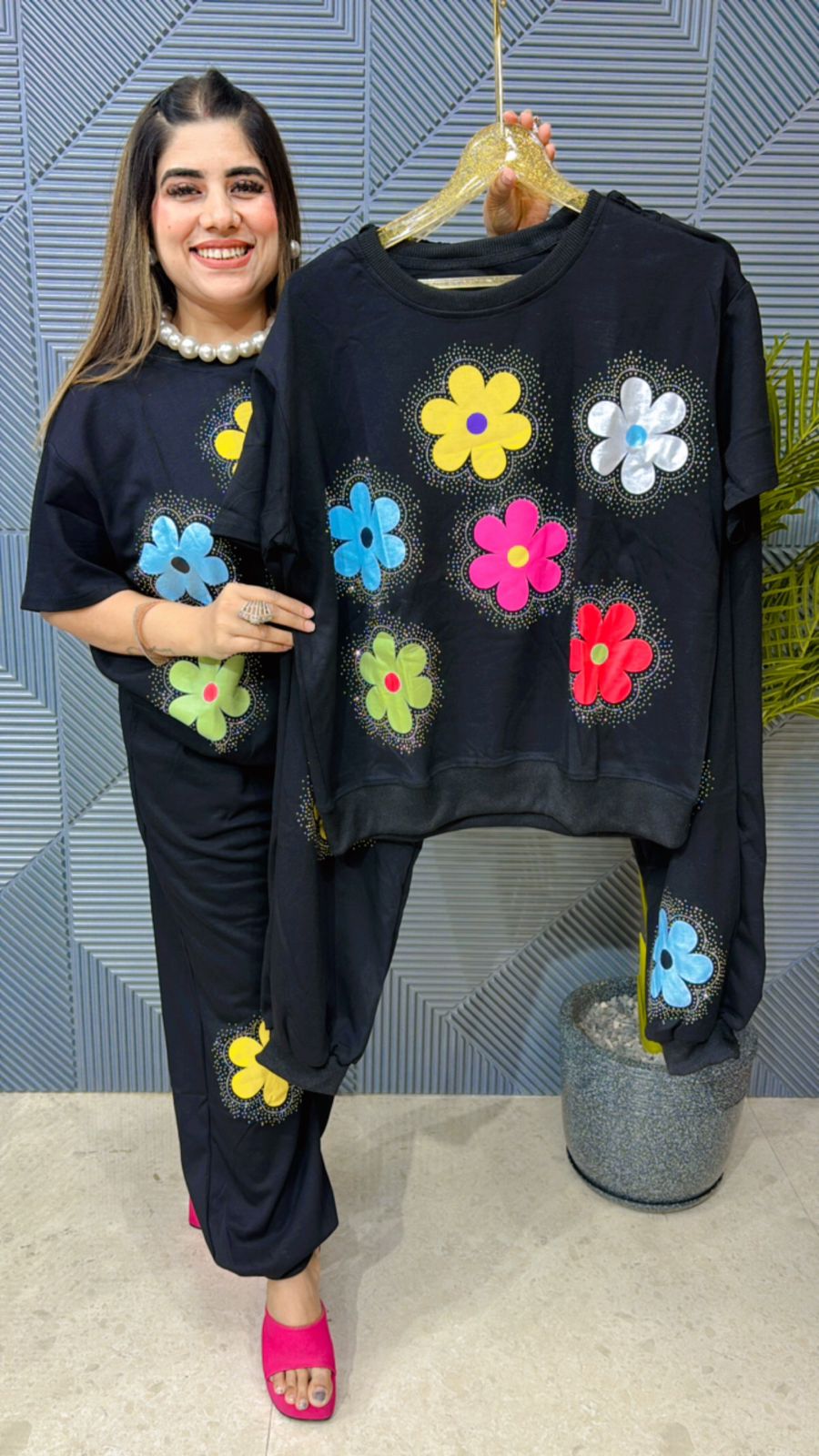 Very Comfortable Premium Floral Cordset GGR1006