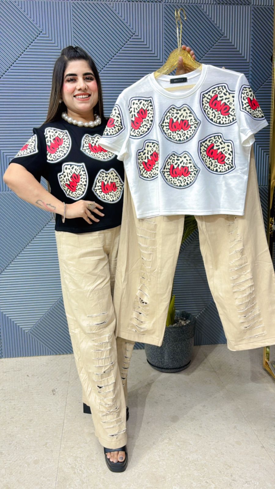 Very Comfy Cotton Lips Cordset GGR1024