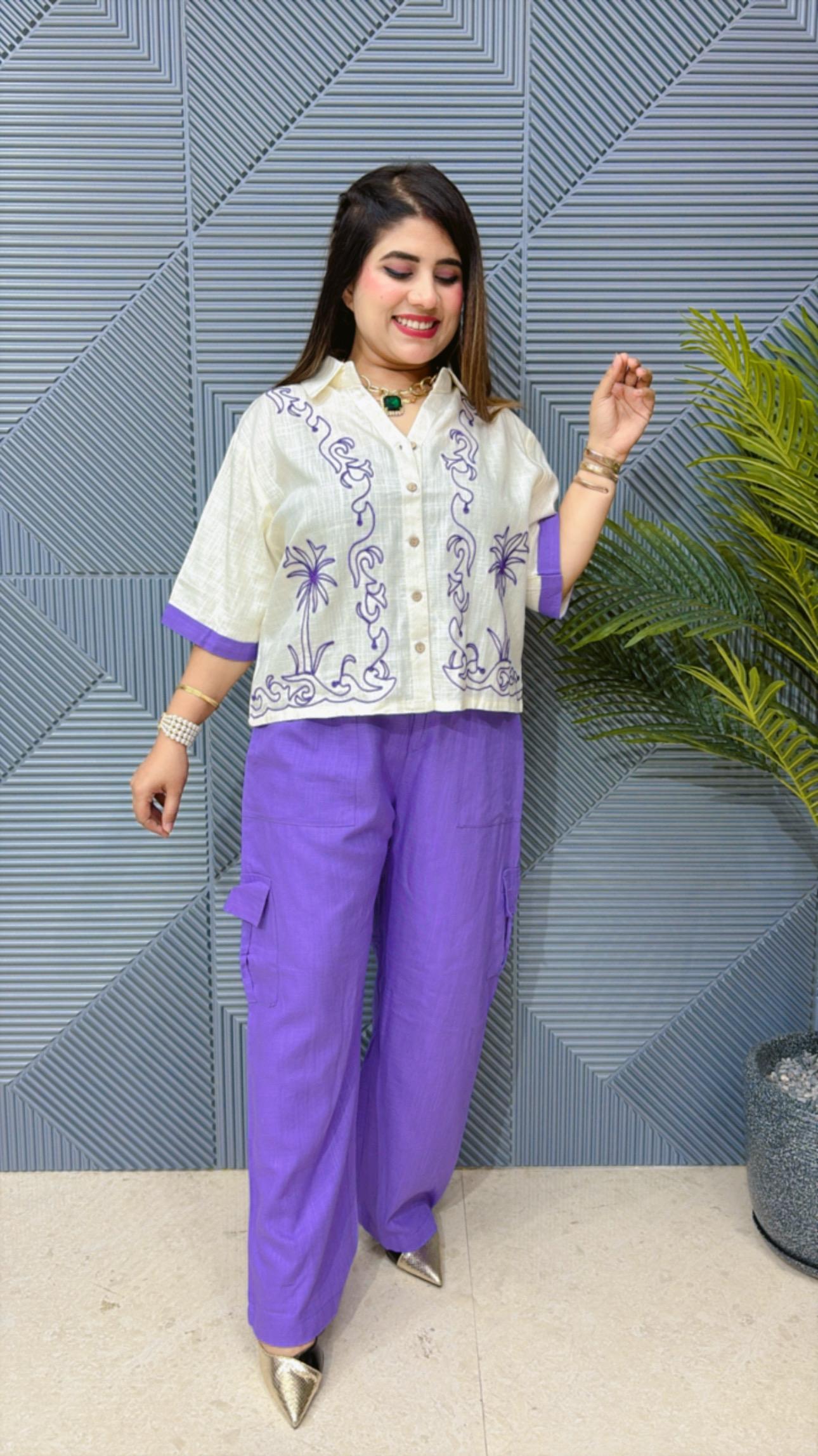 SUMMER COTTON CORD -SET GGR1474