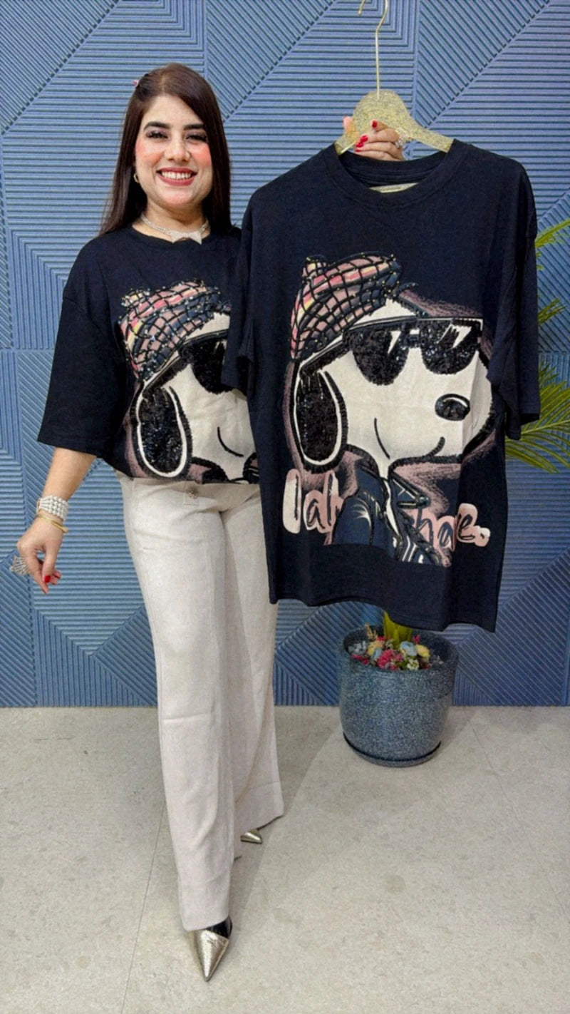BEAUTIFUL CARTOON T- SHIRTS GGR1626