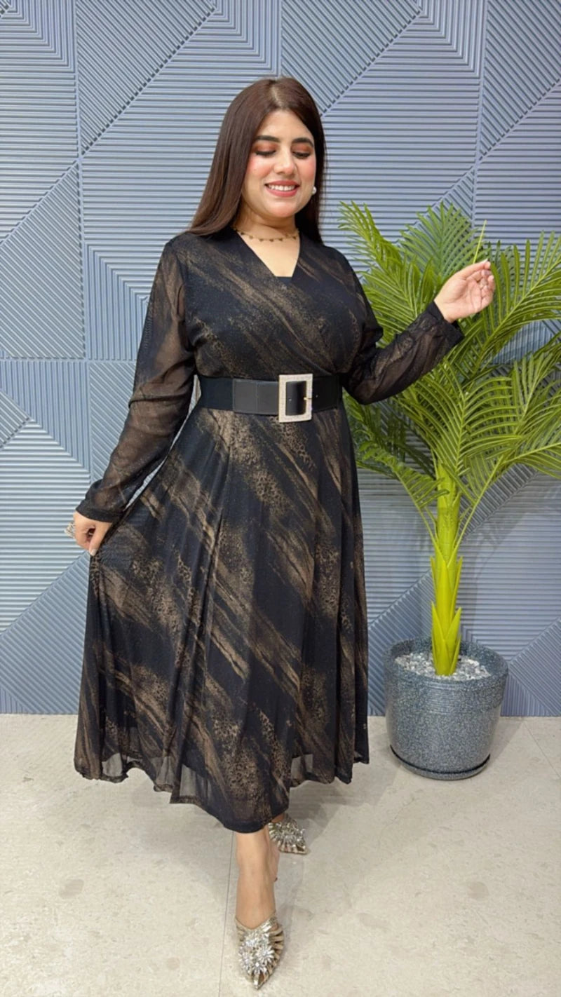 PREMIUM POWER NET DRESS GGR1705