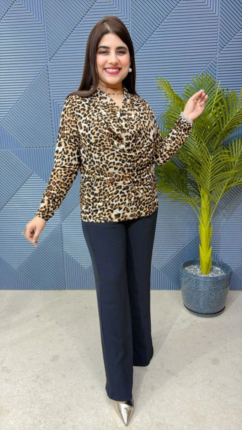 PREMIUM LEOPARD PRINT TOP GGR1731